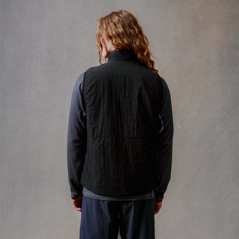 Unisex Corner Gilet Black - XXS