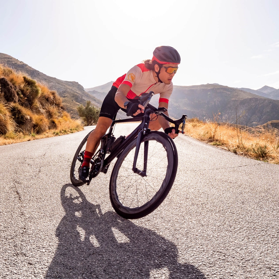 Men's FS260 Print S/S Jersey - Pomegranate - XXL