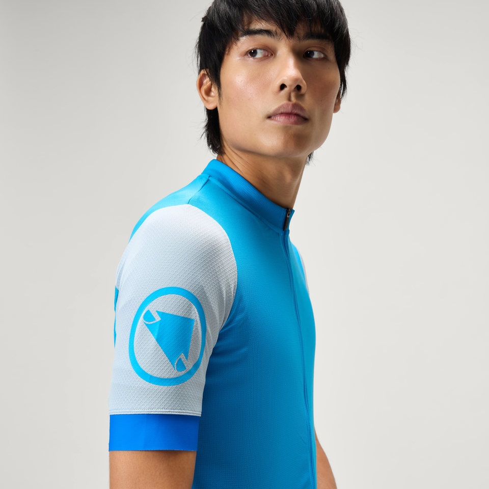 Men's FS260 S/S Jersey - High-Viz Blue - XXL (Relaxed Fit)