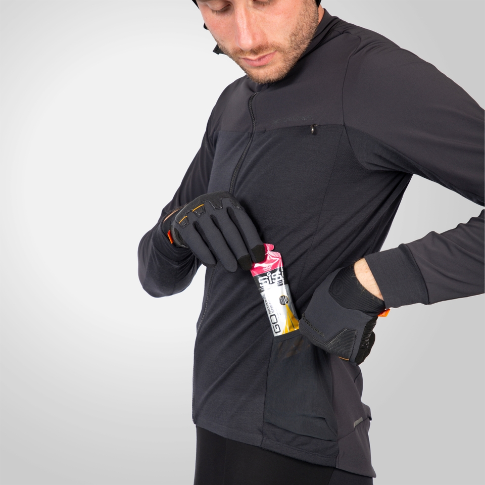 Men's GV500 L/S Jersey - Black - XXL