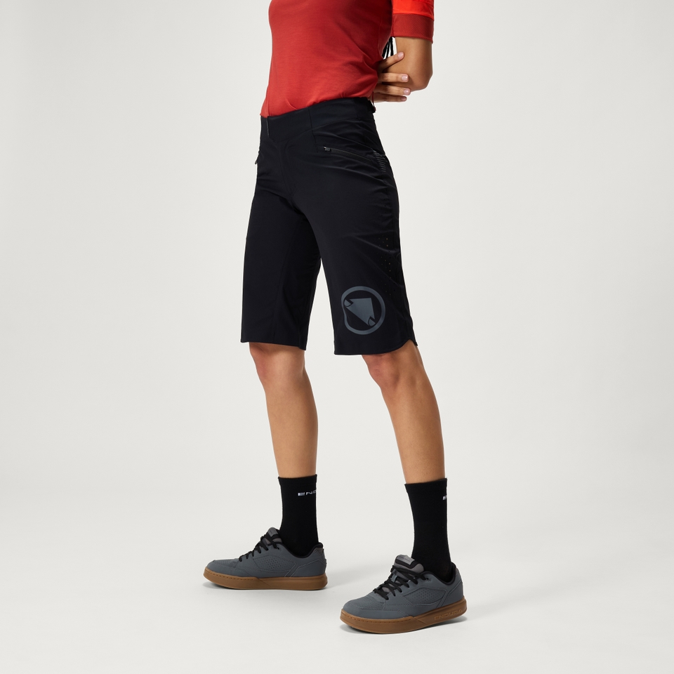 Women's SingleTrack Lite Short - Black - XL