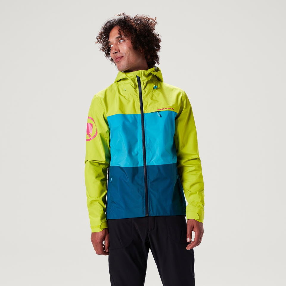 Men's SingleTrack Jacket II - Lime Green - L