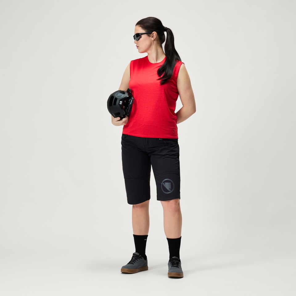 Women's SingleTrack Short II - Black - XL