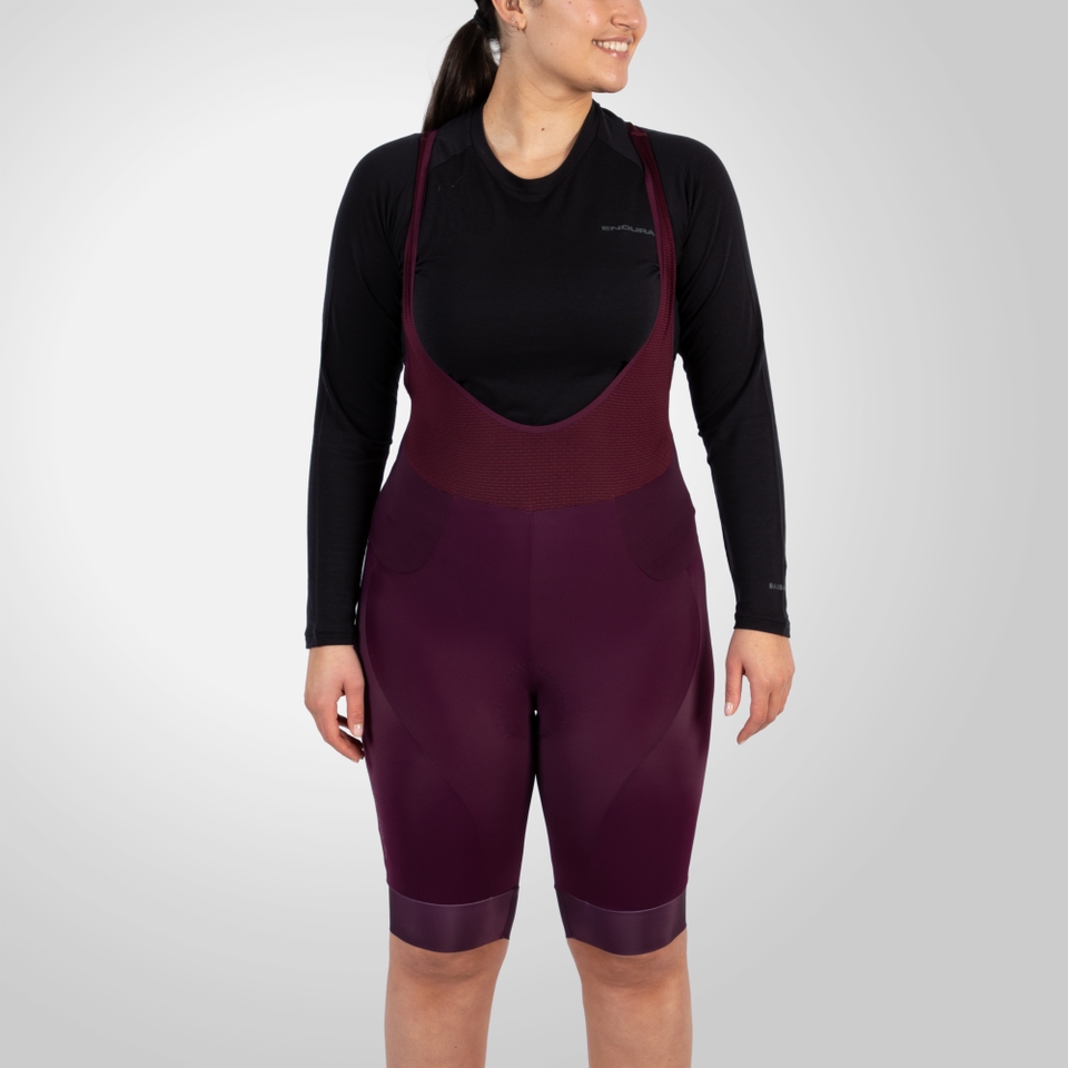 Women's FS260 Bibshort DS - Aubergine - XXS