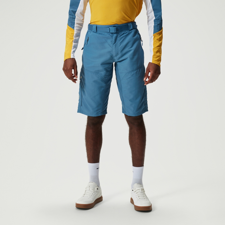 Men's Hummvee Short with Liner - Blue Steel - 2XL