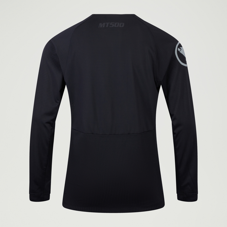 Kid's MT500 Burner L/S Jersey - Black - 11-12