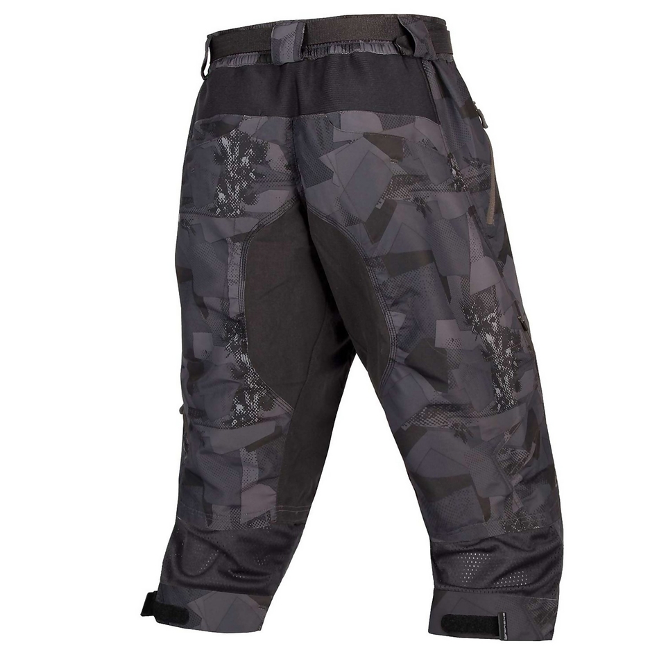 Men's Hummvee 3/4 Short II with liner - Grey Camo - XXL