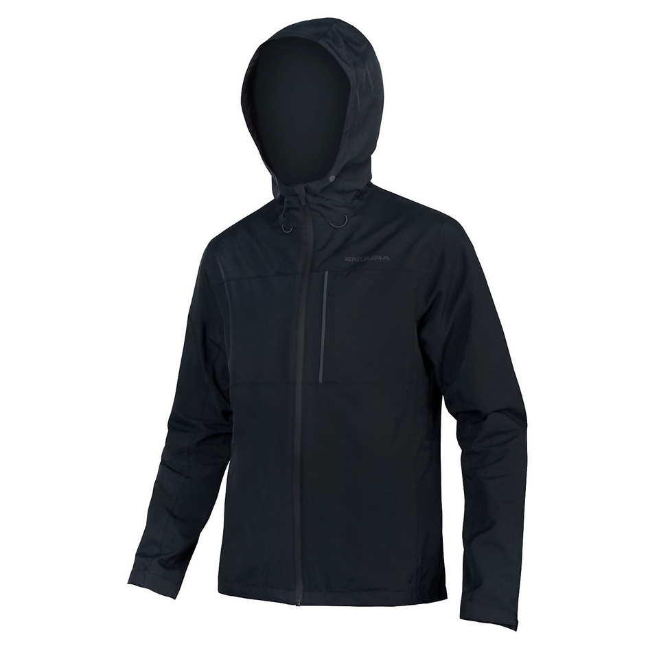 Men's Hummvee Waterproof Hooded Jacket - Black - XXL