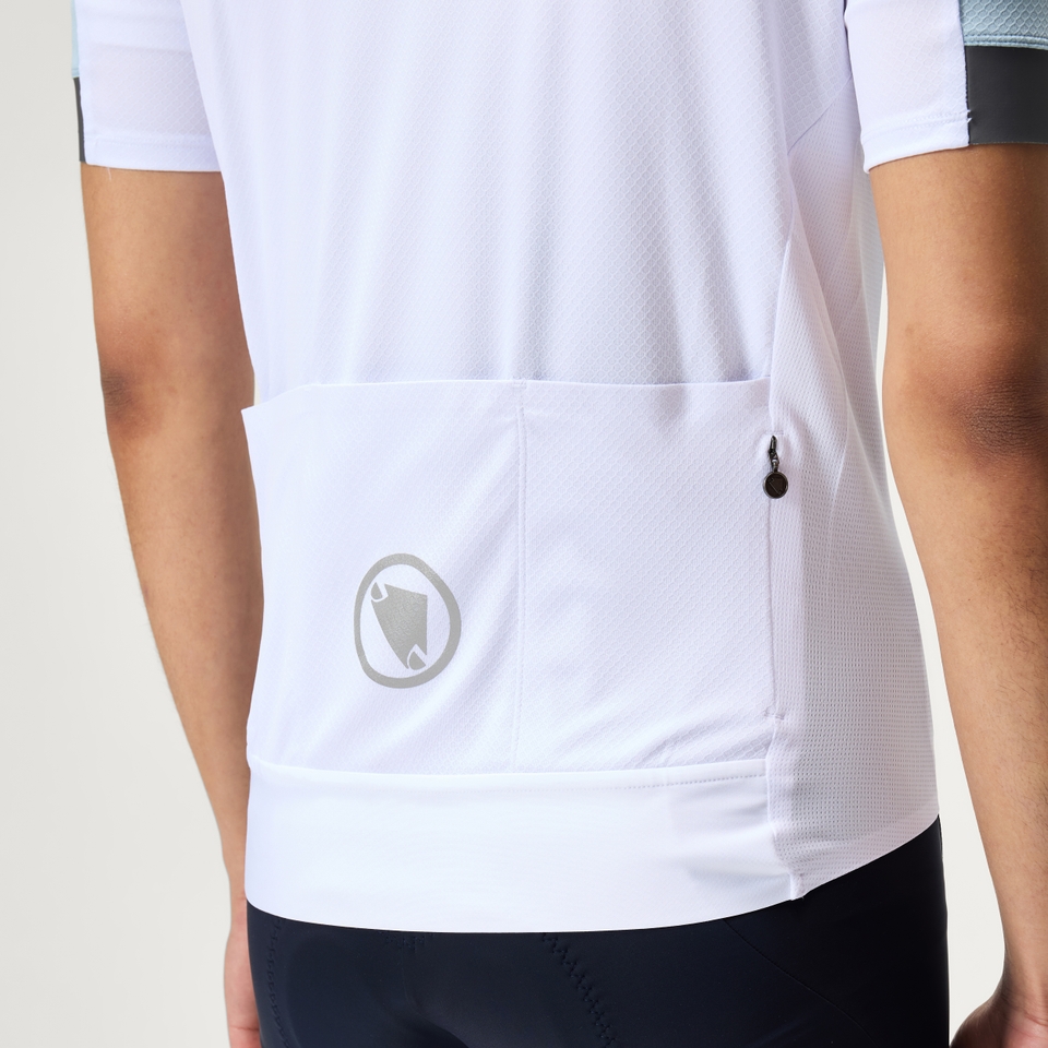 Men's FS260 S/S Jersey - White - XXL (Relaxed Fit)