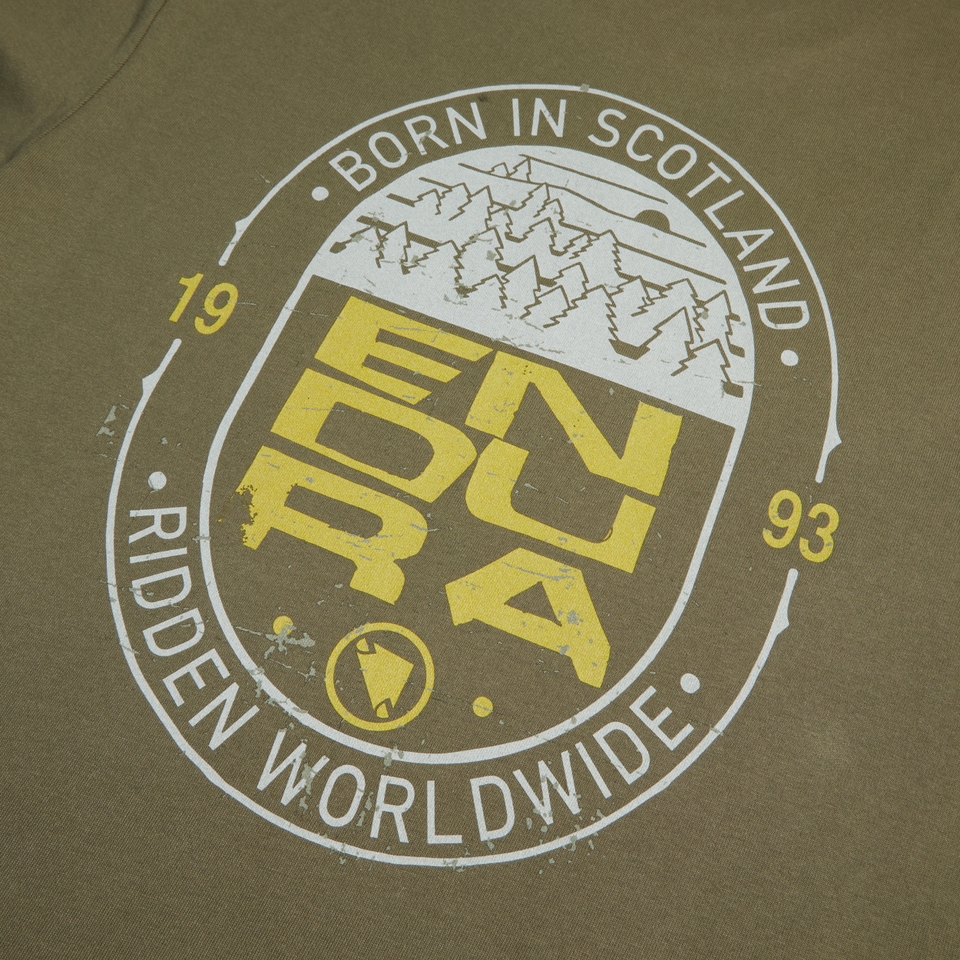 Unisex 'Ninety Three' T-Shirt - Hunter Green - S