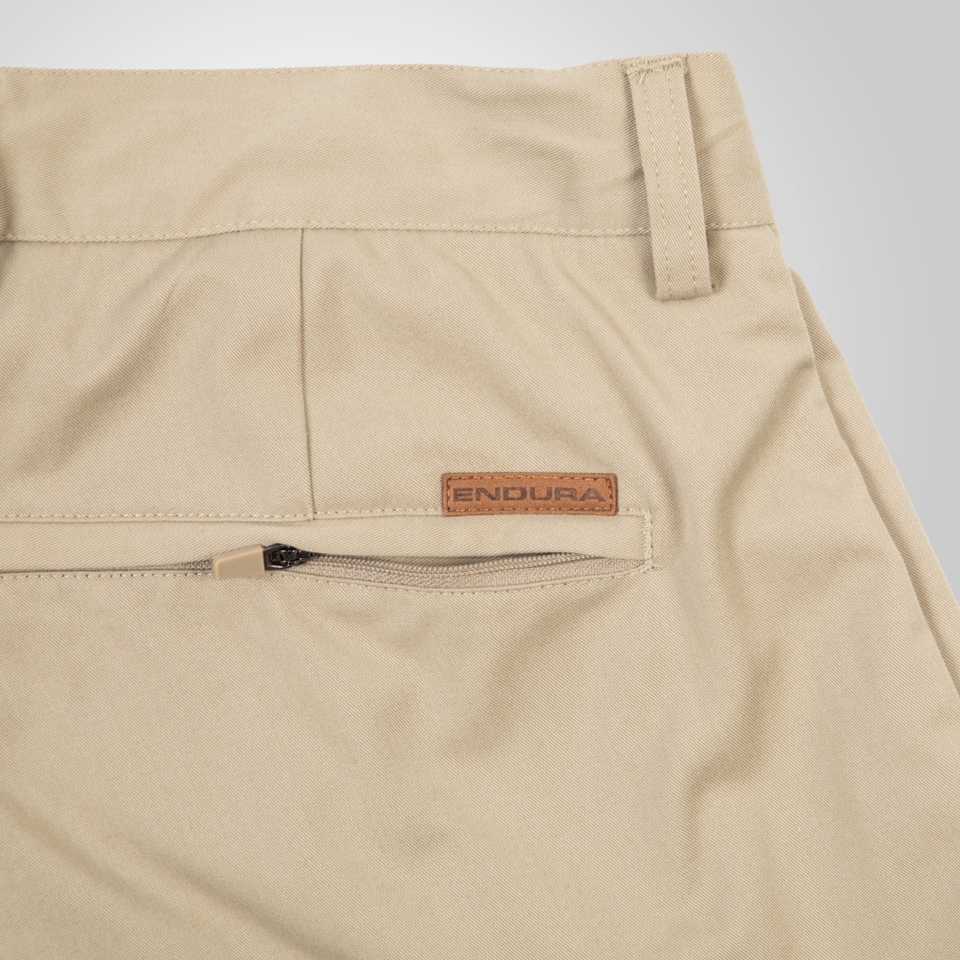 Men's Hummvee Chino Short with Liner Short - Mushroom - XXL