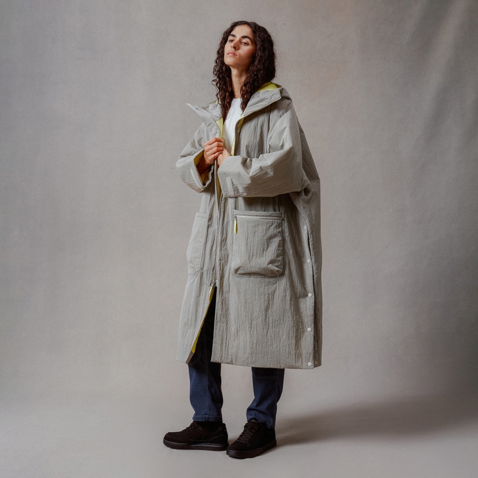 Unisex Corner Changing Robe French Oak - 2XL