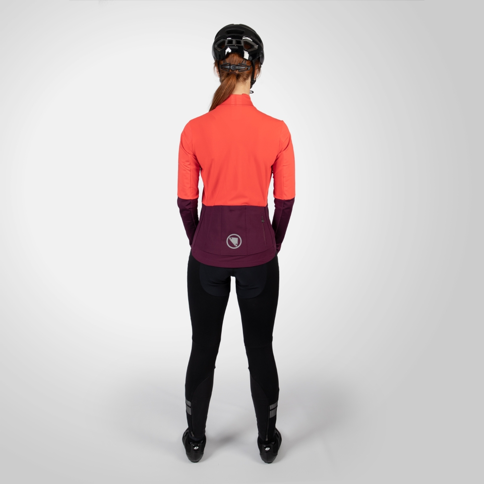 Women's FS260 Jetstream L/S Jersey - Aubergine - M