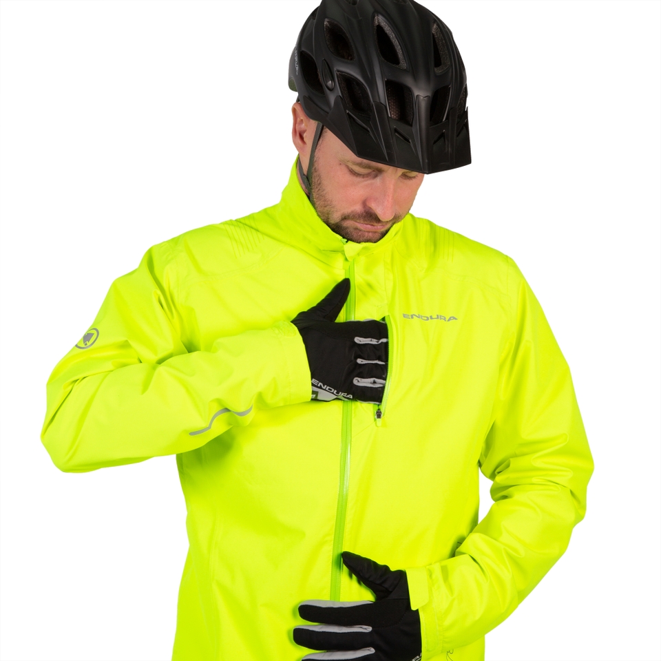 Men's Hummvee Waterproof Jacket - Hi-Viz Yellow - XXXXL