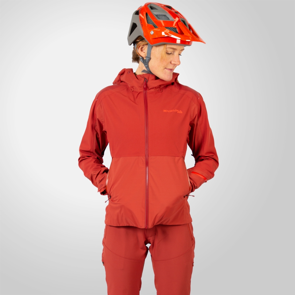 Women's MT500 Waterproof Jacket - Cayenne - XXL