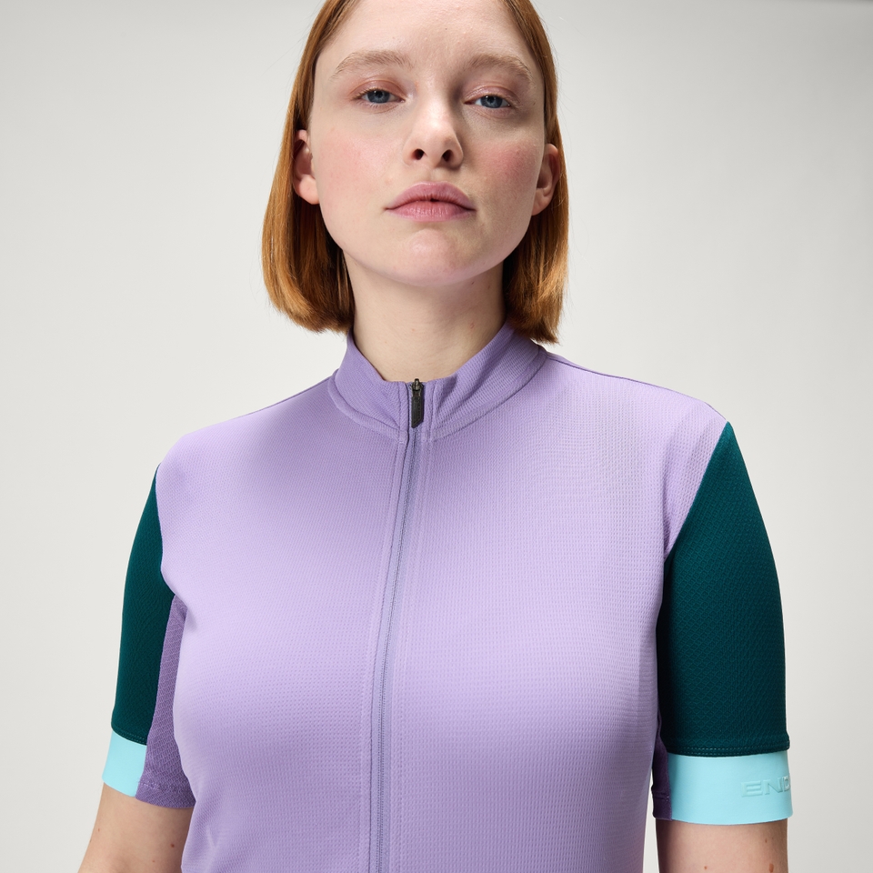 Women's FS260 S/S Jersey - Violet - XL