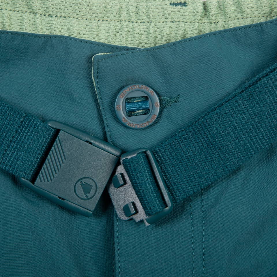 Women's Hummvee Short with Liner - Deep Teal - XL