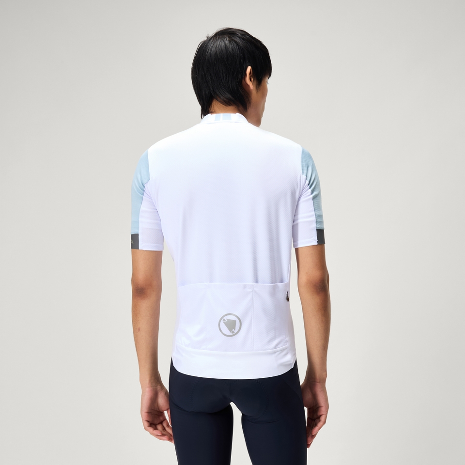 Men's FS260 S/S Jersey - White - XXL (Relaxed Fit)