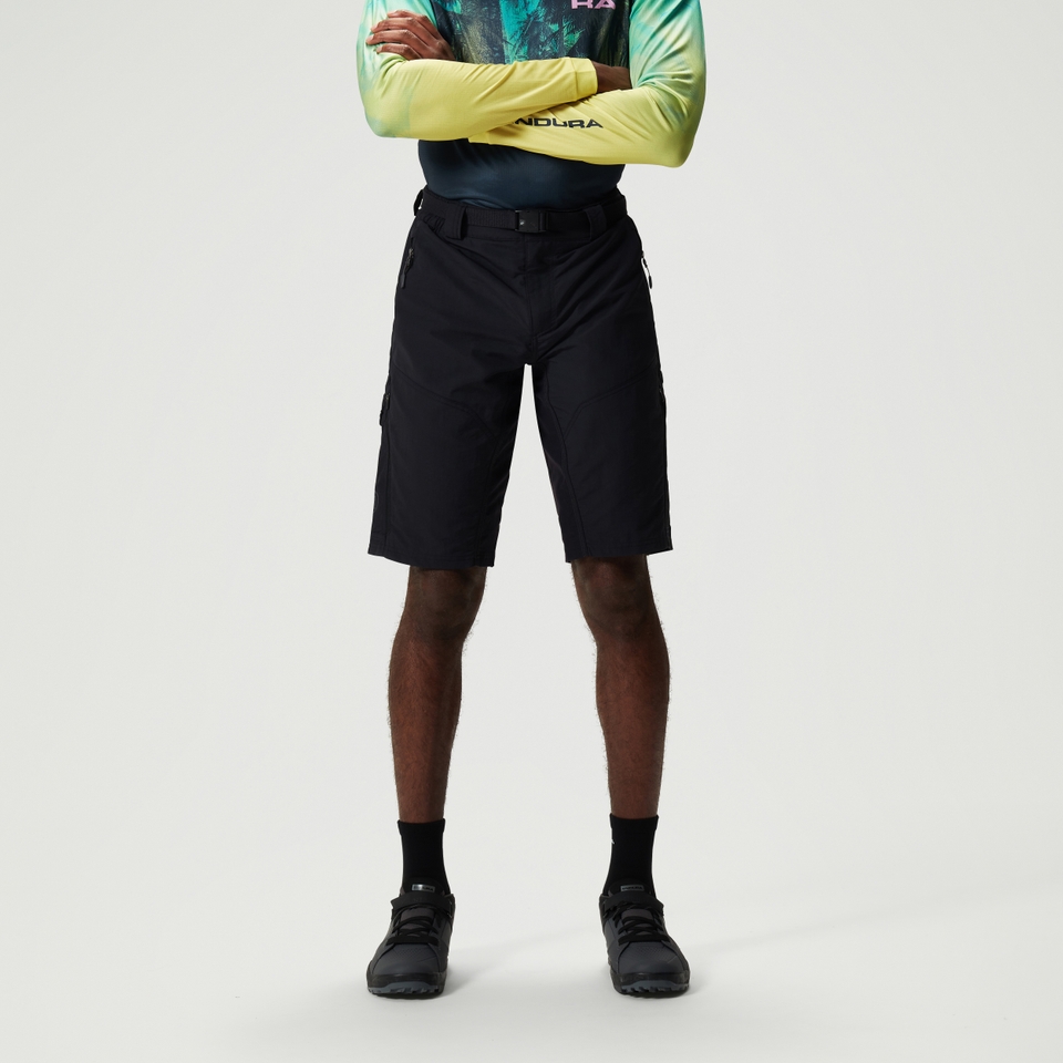 Men's Hummvee Short with Liner - Black - XXXXL