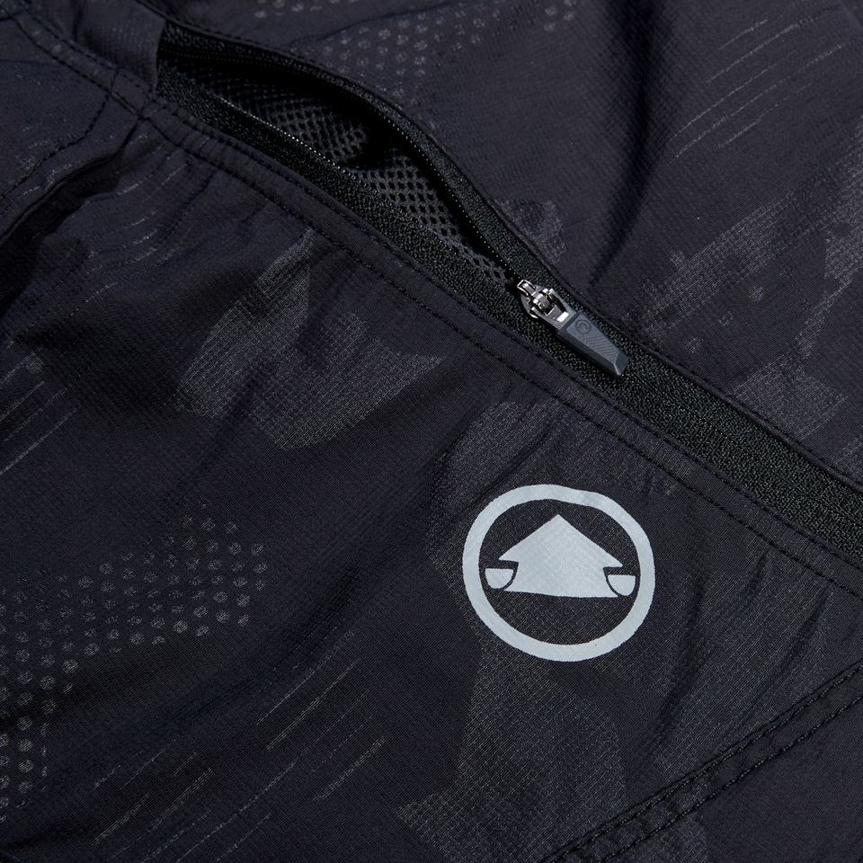 Men's Hummvee Short with Liner - Black Camo - XXL