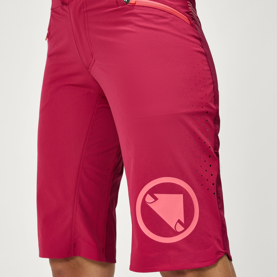 Women's SingleTrack Lite Short - Berry - XL (Short Fit)