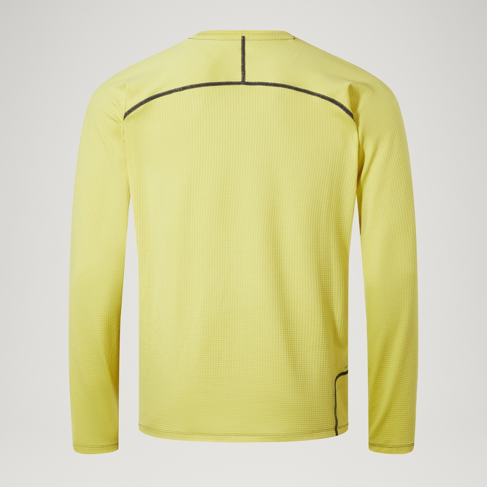 Unisex Long Sleeve Corner Shirt Celery - S