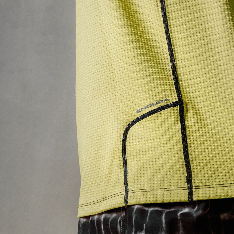 Unisex Long Sleeve Corner Shirt Celery - S