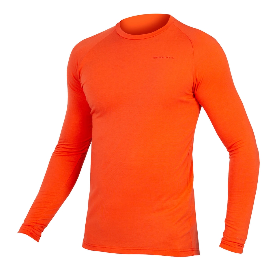 Men's BaaBaa Blend L/S Baselayer - Paprika - XL