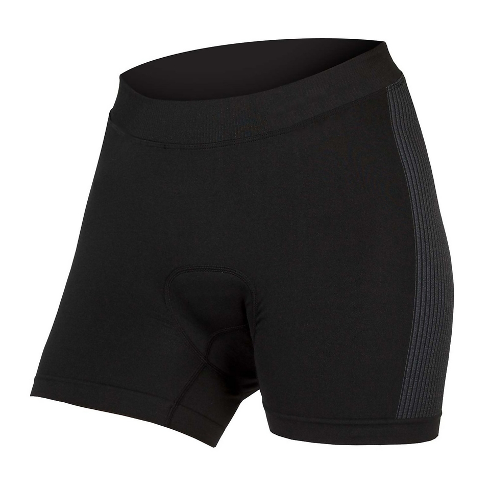 Women's Engineered Padded Boxer - Black - XL
