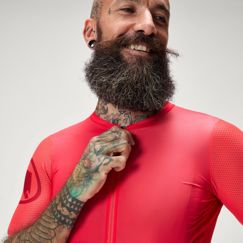 Men's Pro SL Race Jersey - Pomegranate - XXL