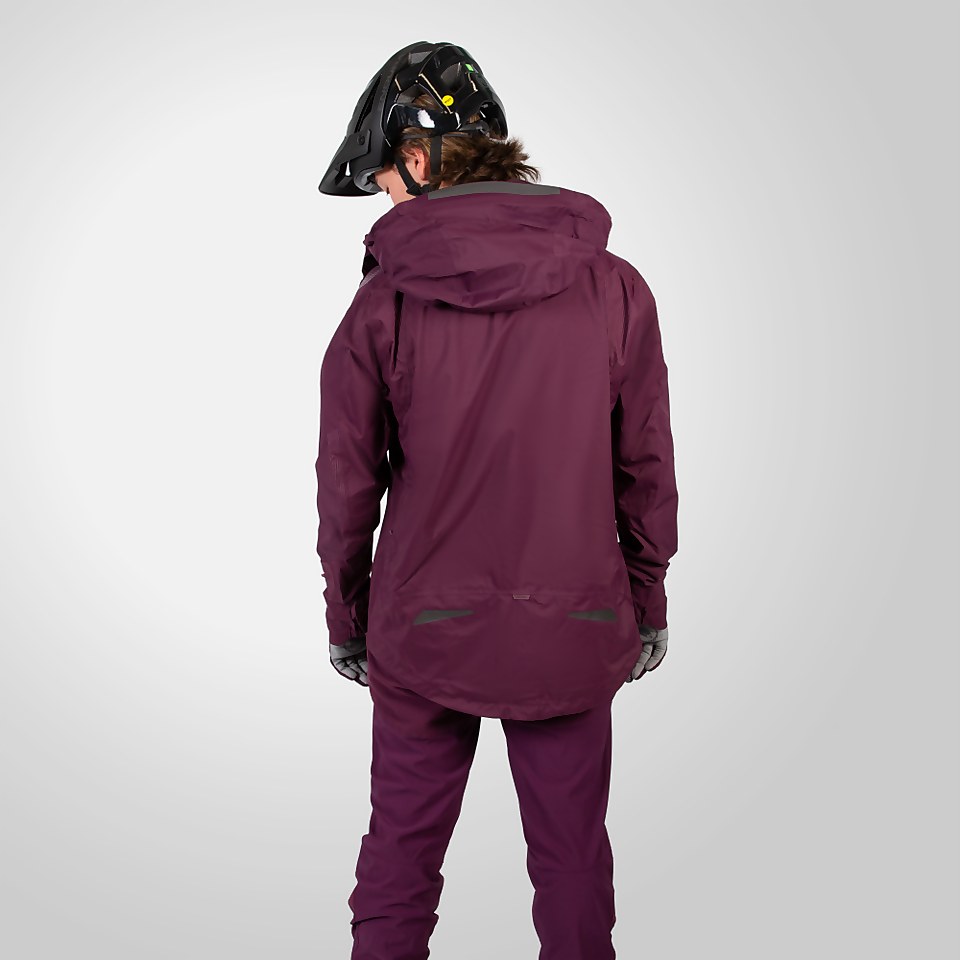 Men's MT500 Waterproof Jacket II - Aubergine - 3XL