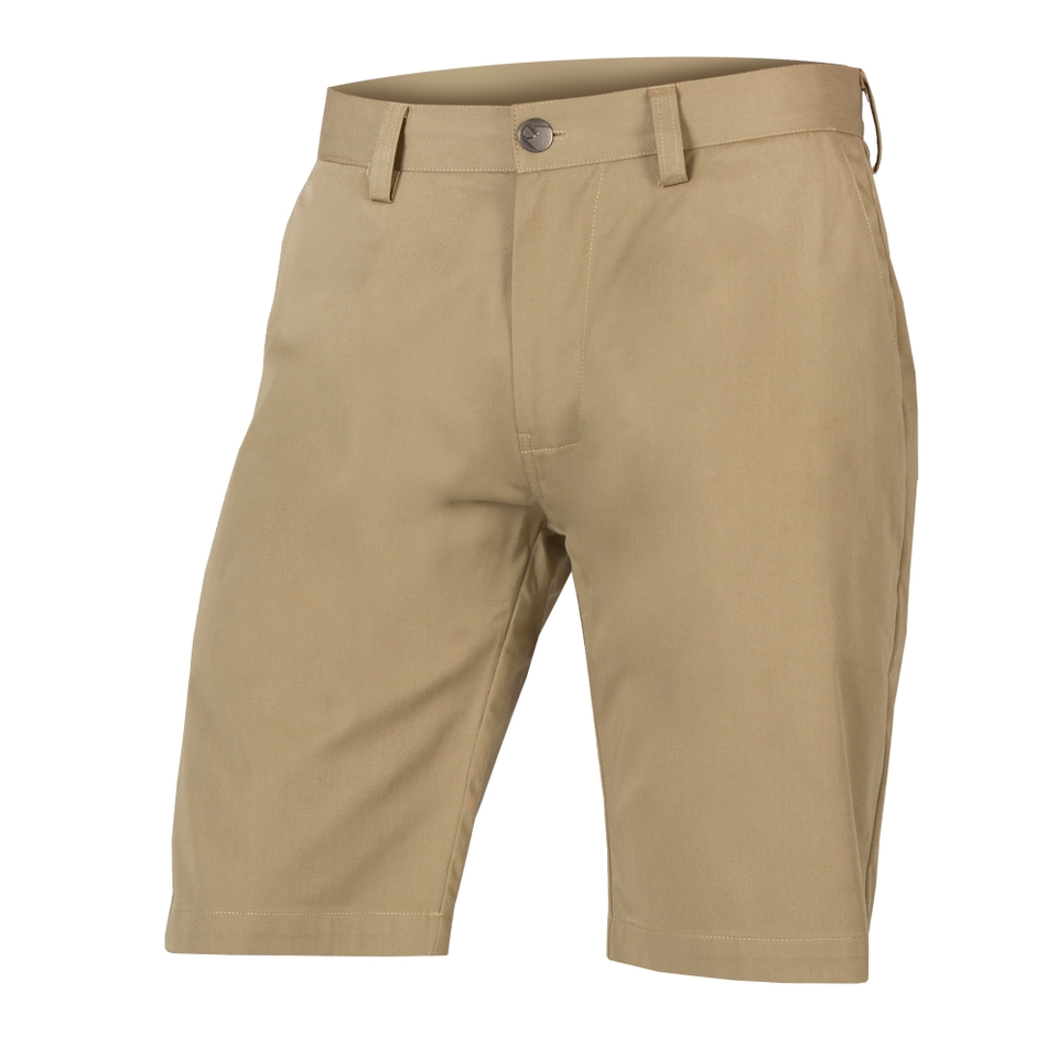 Men's Hummvee Chino Short with Liner Short - Mushroom - XXL