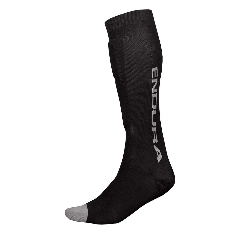 Men's SingleTrack Shin Guard Sock - Black - S-M