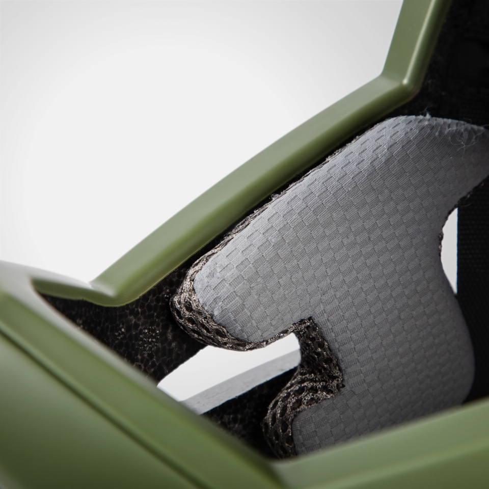 SingleTrack Full Face MIPS® Helmet - Olive Green - S-M