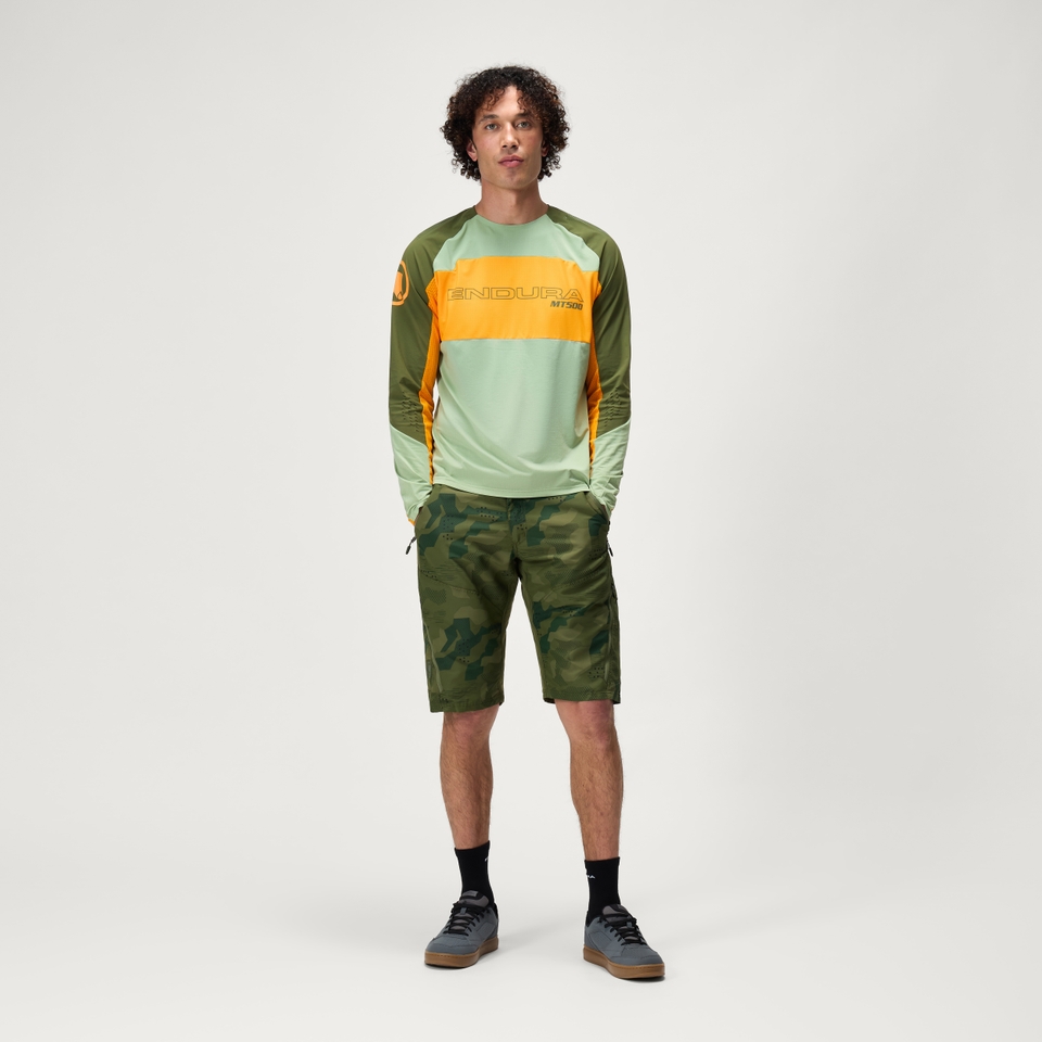 Men's Hummvee Short with Liner - Tonal Olive - XL