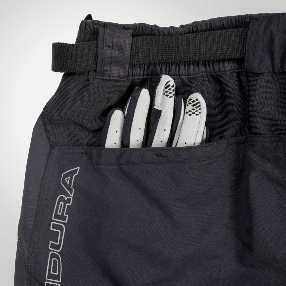 Men's Hummvee Short with Liner - Black Camo - XXL