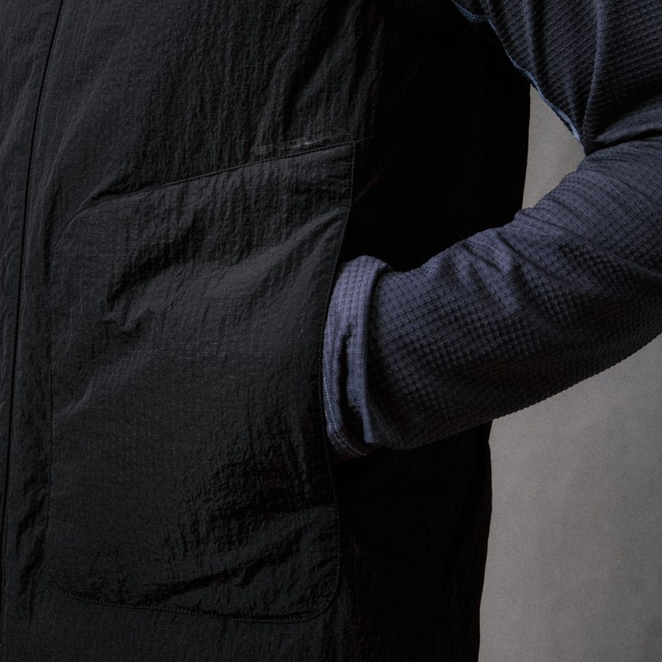 Unisex Corner Gilet Black - XXS