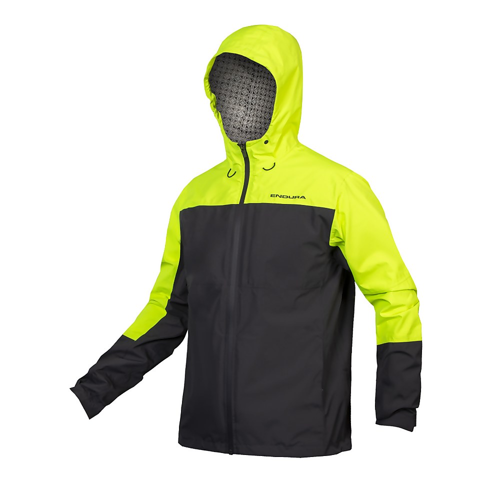 Men's Hummvee 3-In-1 Waterproof Jacket - Hi-Viz Yellow - 2XL