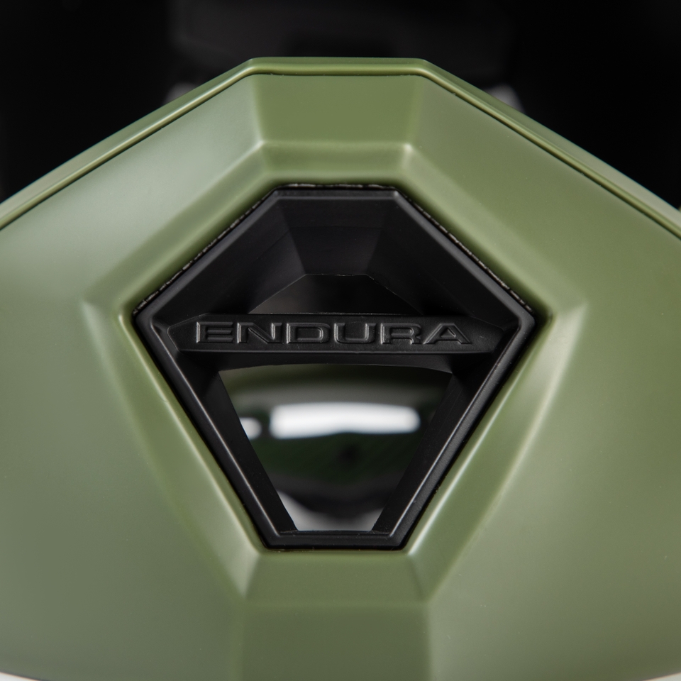 SingleTrack Full Face Helmet - Olive Green - L-XL