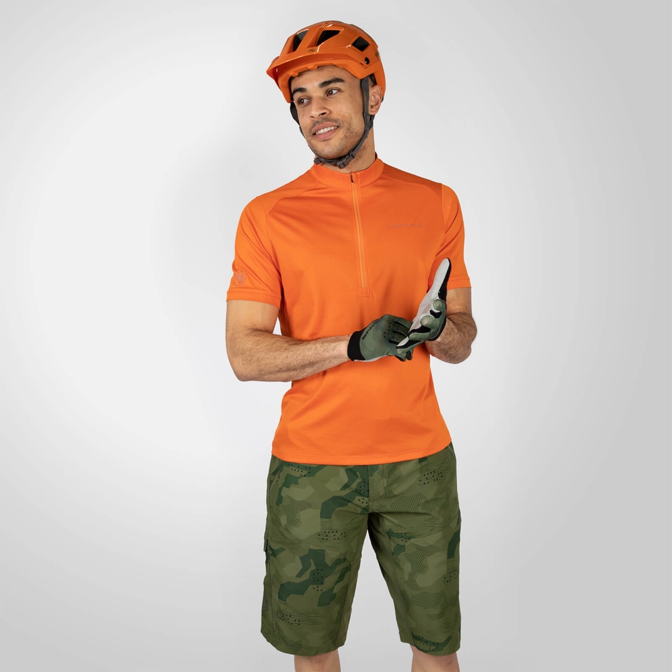 Men's Hummvee S/S Jersey II - Mango - XXXL