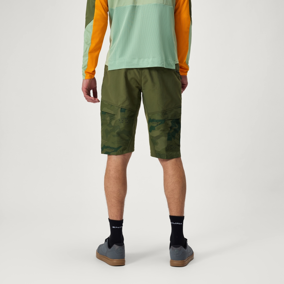 Men's Hummvee Short with Liner - Tonal Olive - XL