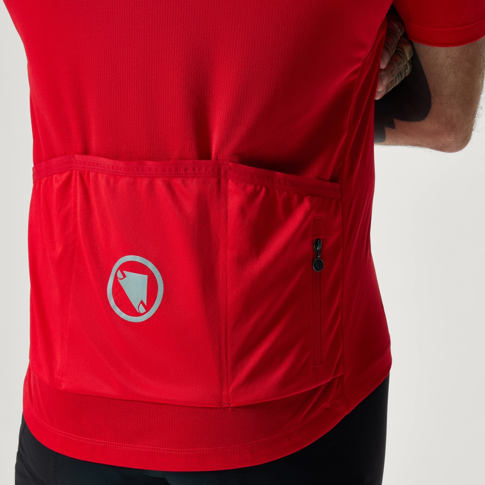 Men's Xtract S/S Jersey II - Red - XXL