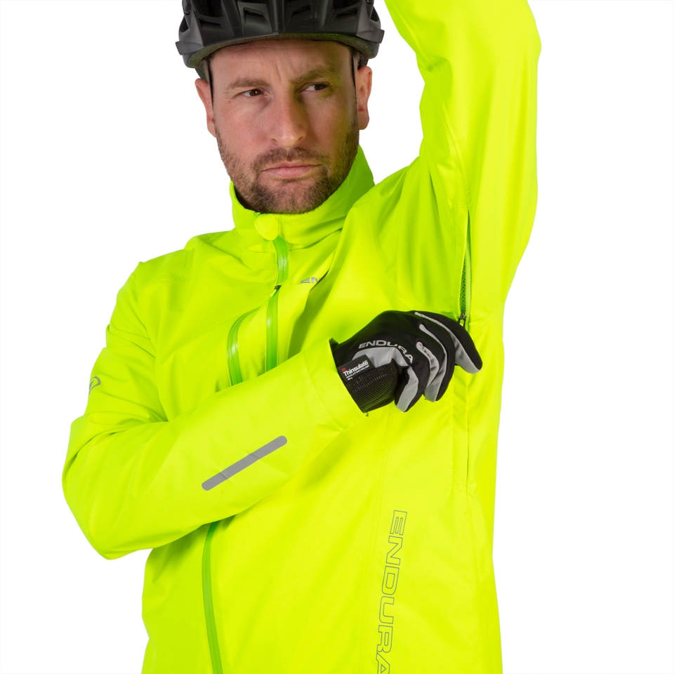Men's Hummvee Waterproof Jacket - Hi-Viz Yellow - XXXXL