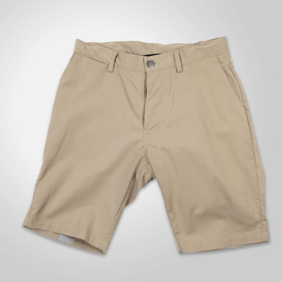 Men's Hummvee Chino Short with Liner Short - Mushroom - XXL