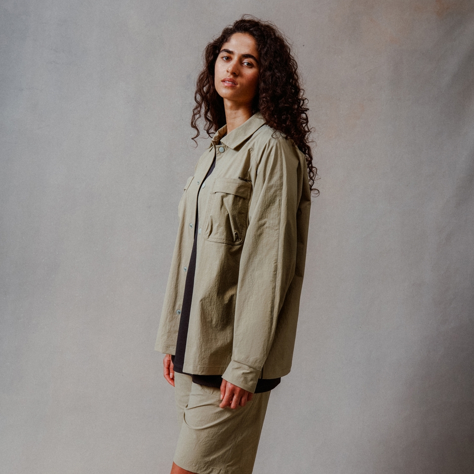 Unisex Adventure Corner Shirt Silver Sage - XL