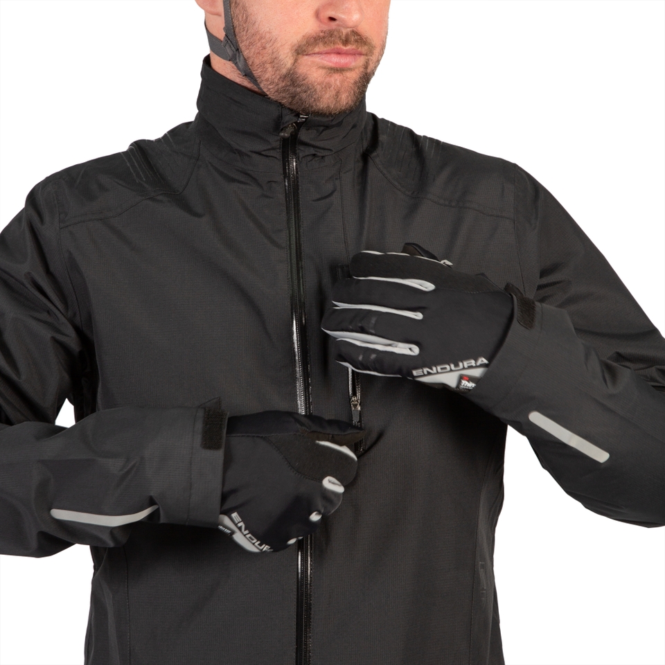 Men's Hummvee Waterproof Jacket - Black - XXL