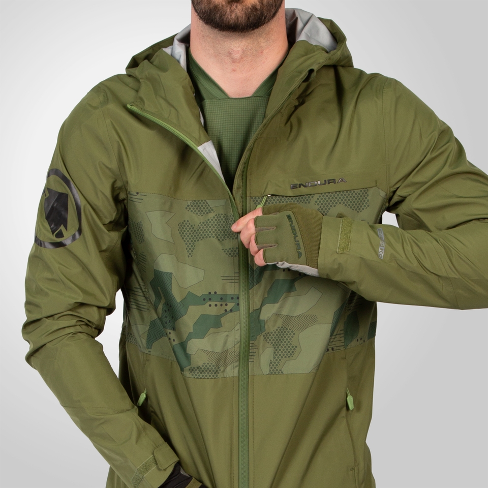 Men's SingleTrack Jacket II - Olive Green - XXXL