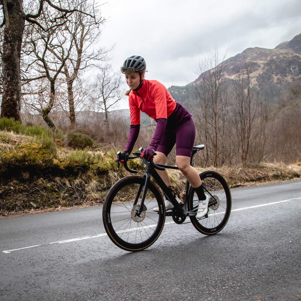 Women's FS260 Bibshort DS - Aubergine - XXS
