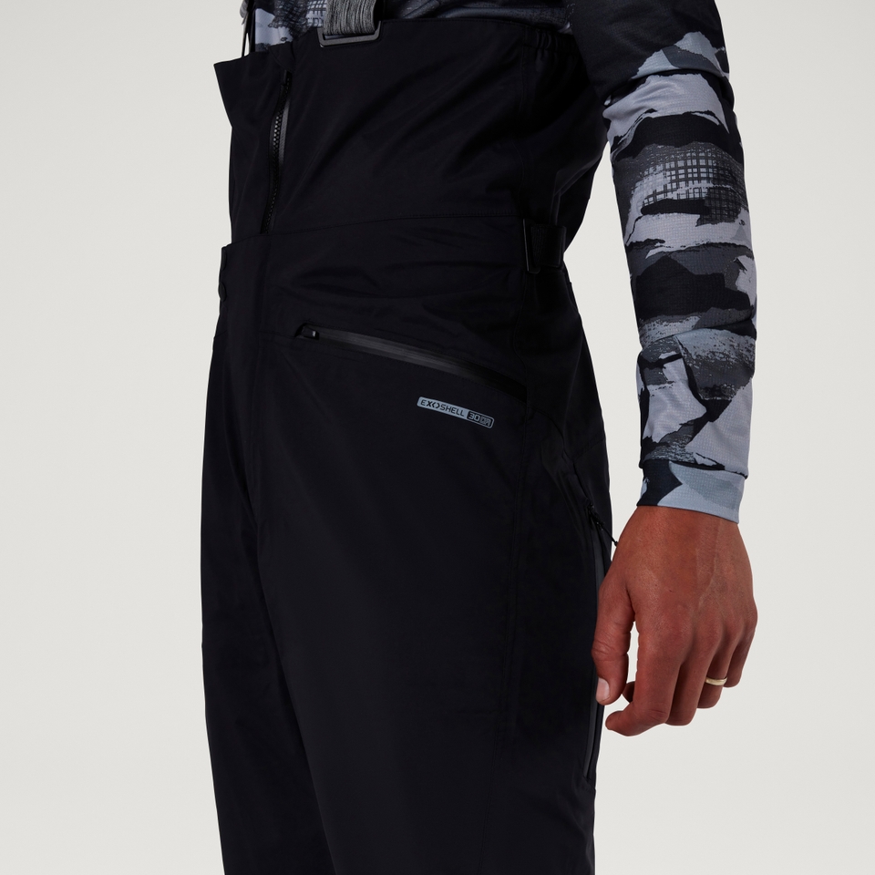 Men's MT500 Waterproof Bib Pant - Black - L