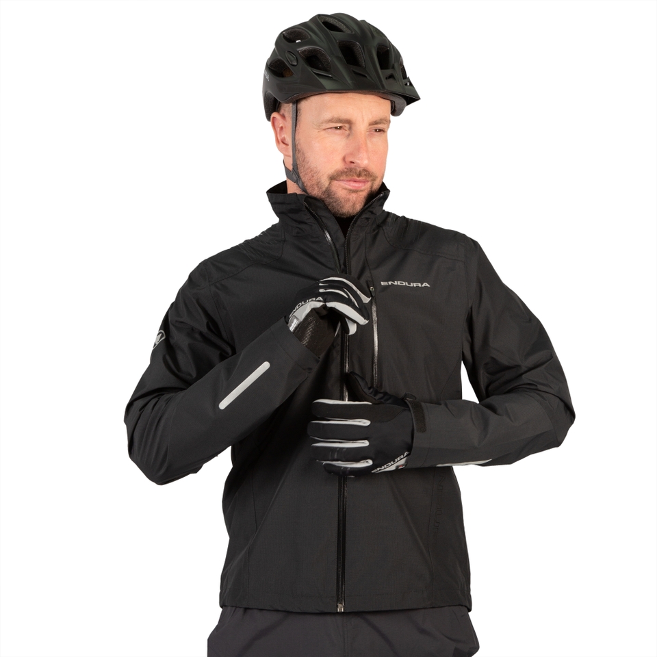 Men's Hummvee Waterproof Jacket - Black - XXL